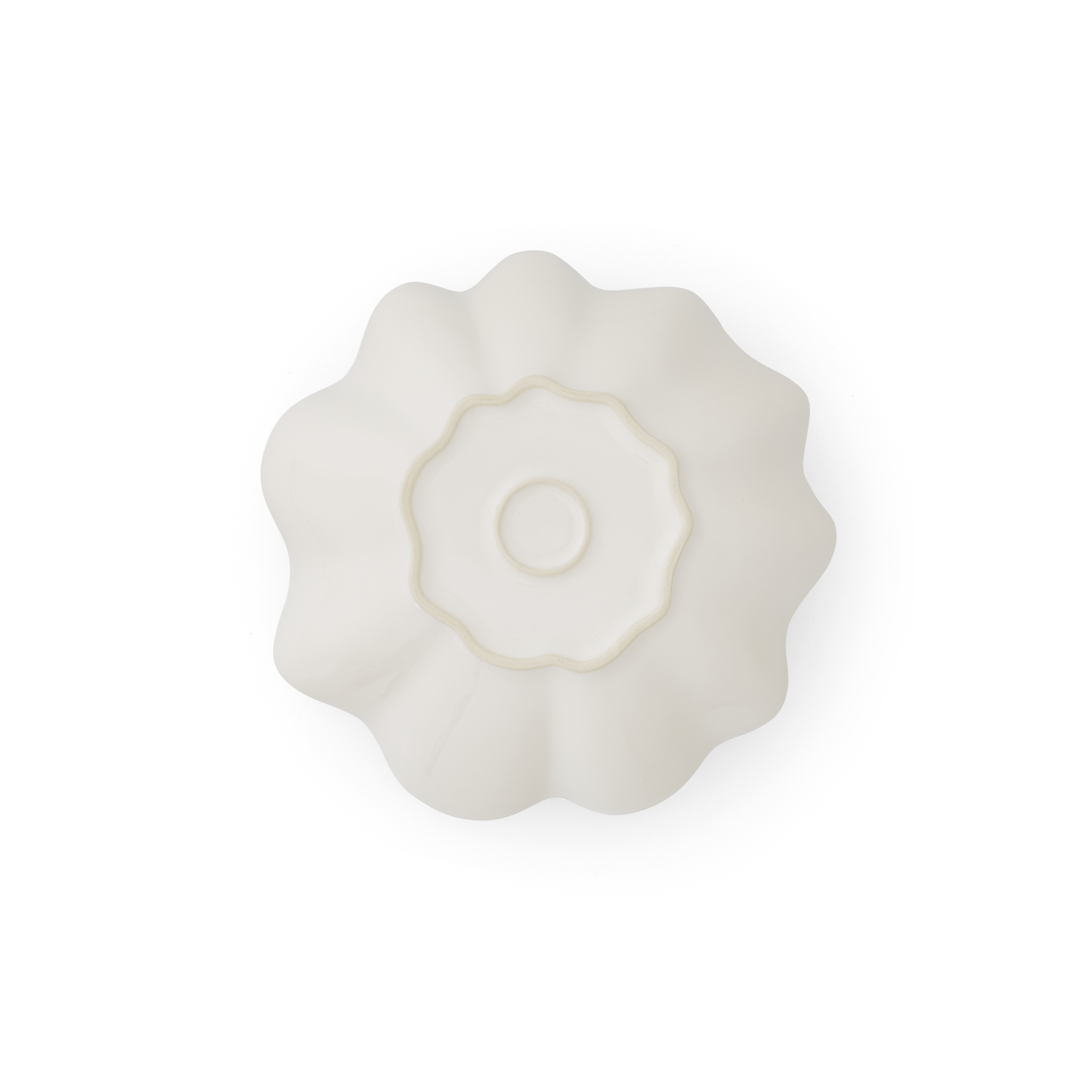 Sophie Conran Floret 9" Pasta Bowl-Creamy White image number null